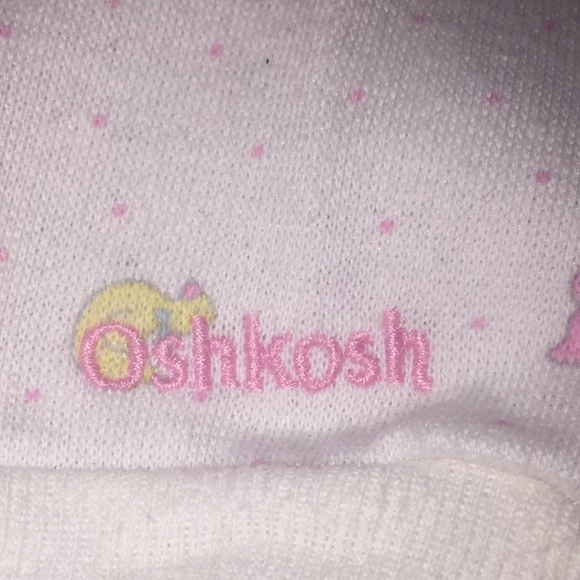 Vintage OshKosh B’Gosh Infant Baby Girls Romper Bunnies Bows Ducks Size 3-6M - Picture 5 of 10
